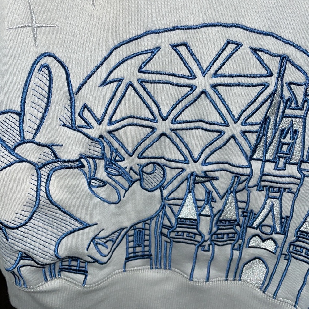2018 Disney World Embroidered Sweatshirt